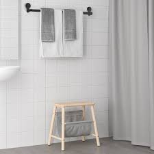 IKEA TISKEN Handdukshängare med Sugkopp - Svart