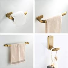Flybath 4-delad Badrumstillbehörsset – 57 cm Enkelhet