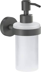tesa® MOON GREY Matt Grå Tvålbehållare med Pumpdispenser