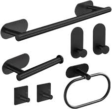 HASA Zone 7 Badaccessoarer med 40 cm Handdukshållare