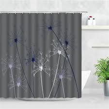 Maskros Duschdraperi 300 x 180 cm 3D