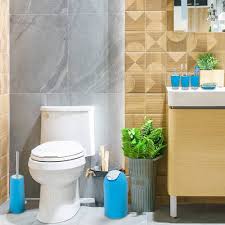 Relaxdays 6-delars Badrumsset i Plast