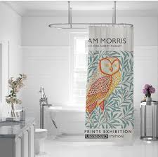Wewoo Home William Morris Uggla Duschdraperi