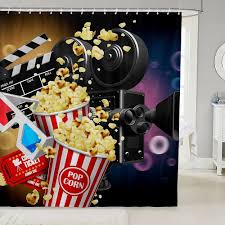 Loussiesd Popcorn Duschdraperi – Vintage Heminredning