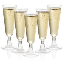 MATANA 96 Premium Eleganta Plastchampagneglas